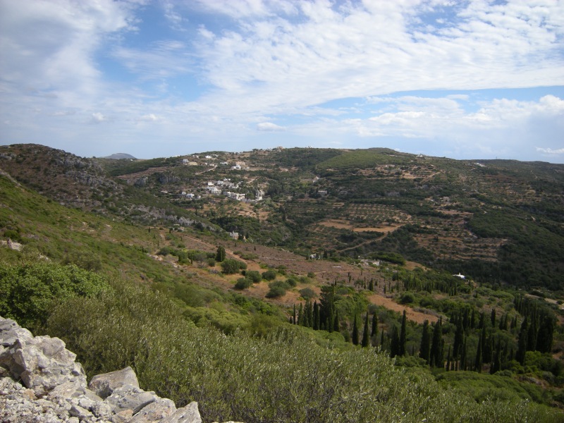 Landschaft Kythira Manitochori